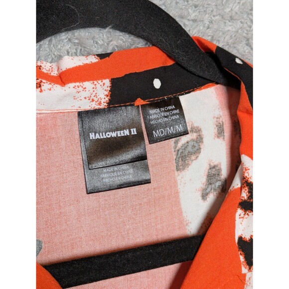 Halloween II Michael Myers Shirt Mad Engine Mens M Camp Horror Slasher - Picture 2 of 6